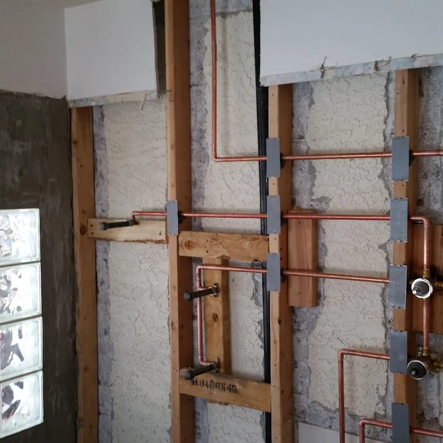 Copper pipe installation for Repiping in Blackman